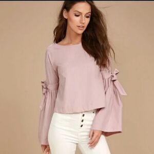 Free People Pink Ballet Top Size S NWT